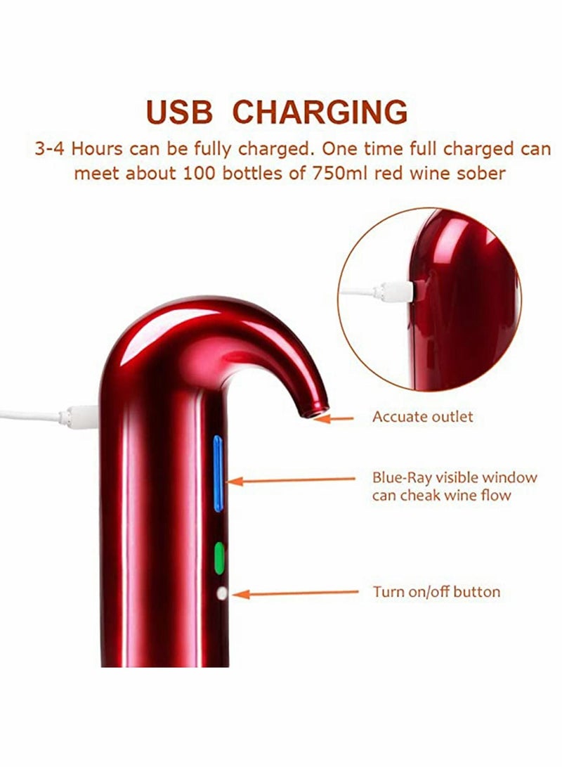 كاست ويف مشروب كهربائي هواء مضخة مشروب محمول موزع مجموعة تهوية كهربائية وشرب صوب صبر - Image 2