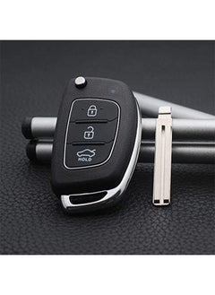 Generic Hyundai Car Key Cover, Folding Replacements Key Fob Accessory (Key Housing Only, No Chip Included)  - Image 5