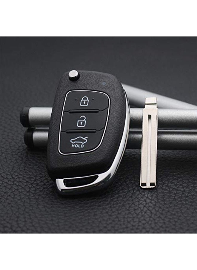 Generic - Hyundai Car Key Cover, Folding Replacements Key Fob Accessory (Key Housing Only, No Chip Included) - Image 1