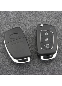Generic Hyundai Car Key Cover, Folding Replacements Key Fob Accessory (Key Housing Only, No Chip Included)  - Image 4