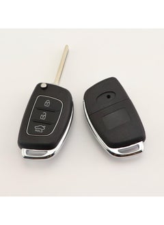 Generic Hyundai Car Key Cover, Folding Replacements Key Fob Accessory (Key Housing Only, No Chip Included)  - Image 2