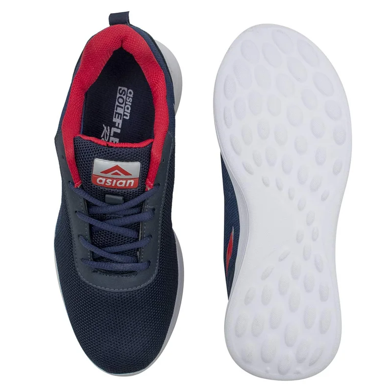 Asian Men's Blue Running Sneakers for Boys