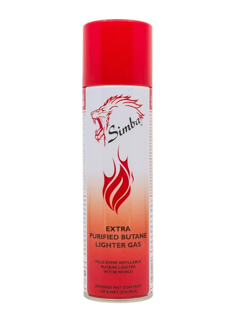 Simba 250Ml Premium Purified Butane Lighter Refill With Multi-Nozzle Adapter - Image 5