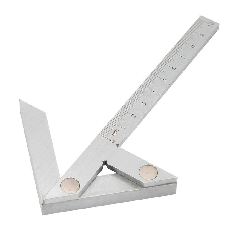 klarako Centering Square Gauge, Centering Square 100 * 70mm Gauging Center Gauge Round Bar Marking Center Finder measuring tool ruler Marking Gauge - Image 3
