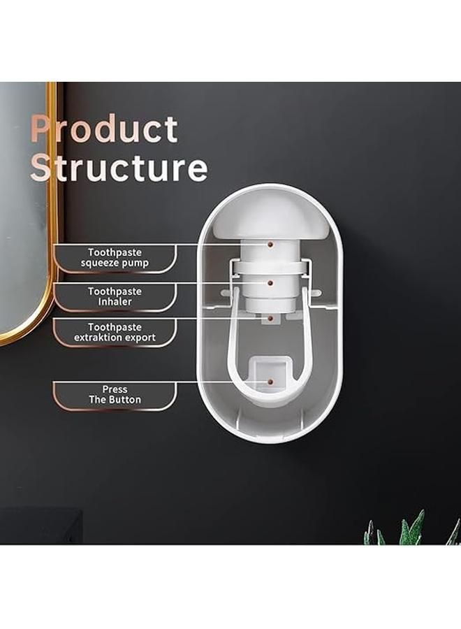 Modern Automatic Toothpaste Dispenser, 3rd Generation Upgrade with More Hygienic Design, Wonderful Bathroom Accessories & Organizer - Image 3
