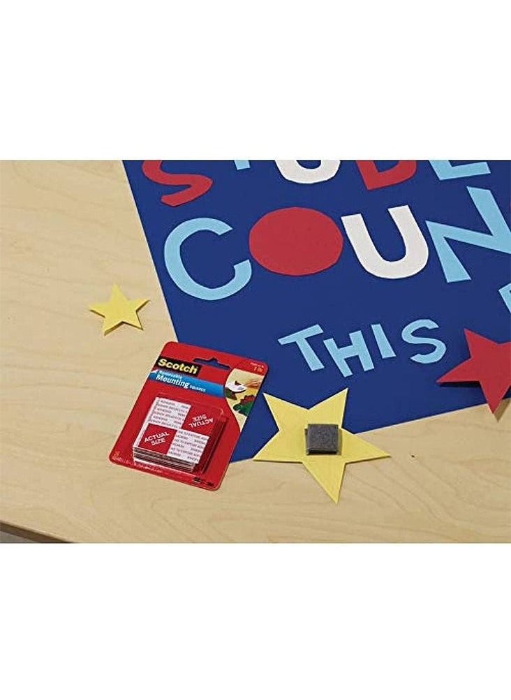 Scotch  - Removable Mounting Squares, 25.4mm X 25.4mm - Image 1