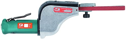 Dynabrade (14000) Dynafile Abrasive Belt Tool with Contact Arm (11218) | 0.5 hp 20,000 RPM Pneumatic Motor, Straight-Line | For 1/8"-1/2" (3-13 mm) Wide x 24" (610 mm) Long Belts - Image 5