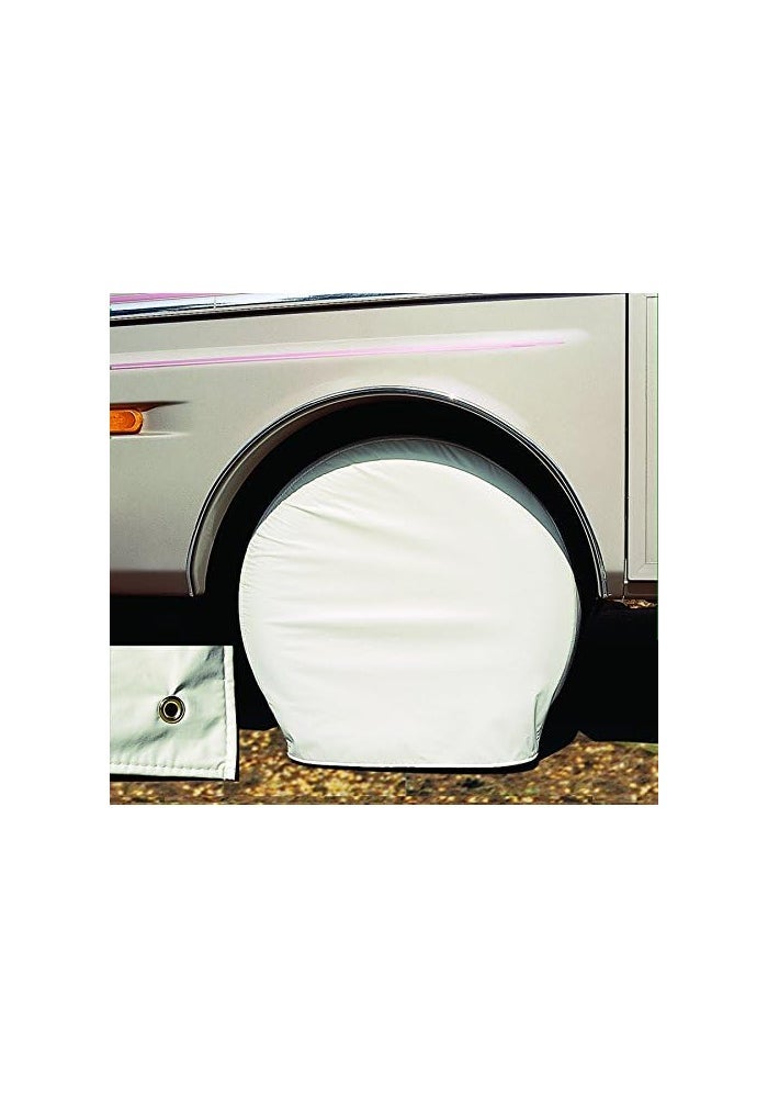 ADCO 3954 White Ultra Tyre Gard Wheel Cover, 24" - 26" - Image 2
