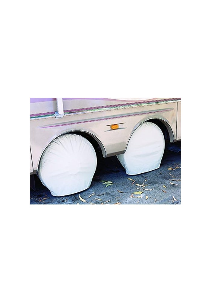 ADCO 3954 White Ultra Tyre Gard Wheel Cover, 24" - 26" - Image 3