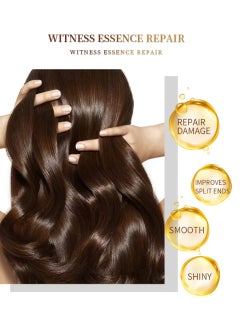 KERATIN 500ml Keratin Hair Care Balance Hair Mask Rapidly Repairs and Nourish Damaged and Coarse Hair Natural Moisturizer Hydrating Smoothing Shining Strengthening Keratin Hair Mask Lavender  - Image 5