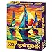 Springboks Sunset Sailing 500 Piece Jigsaw Puzzle for AdultsUnique Cut Pieces Made in USA - Image 4