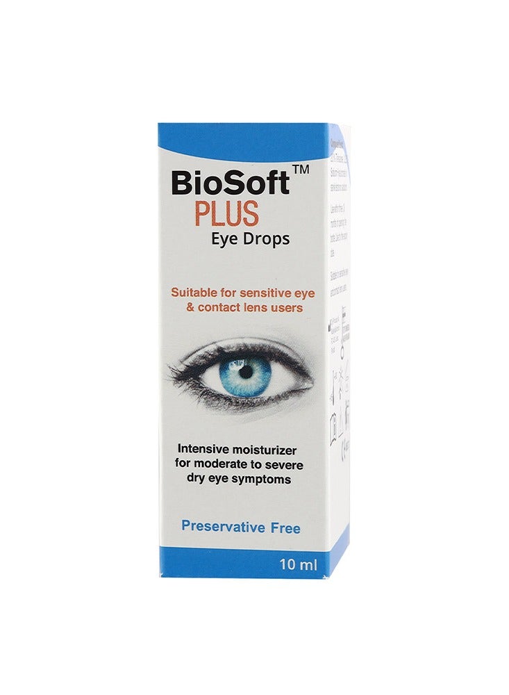 BIOSOFT PLUS EYE DROPS 10 ML