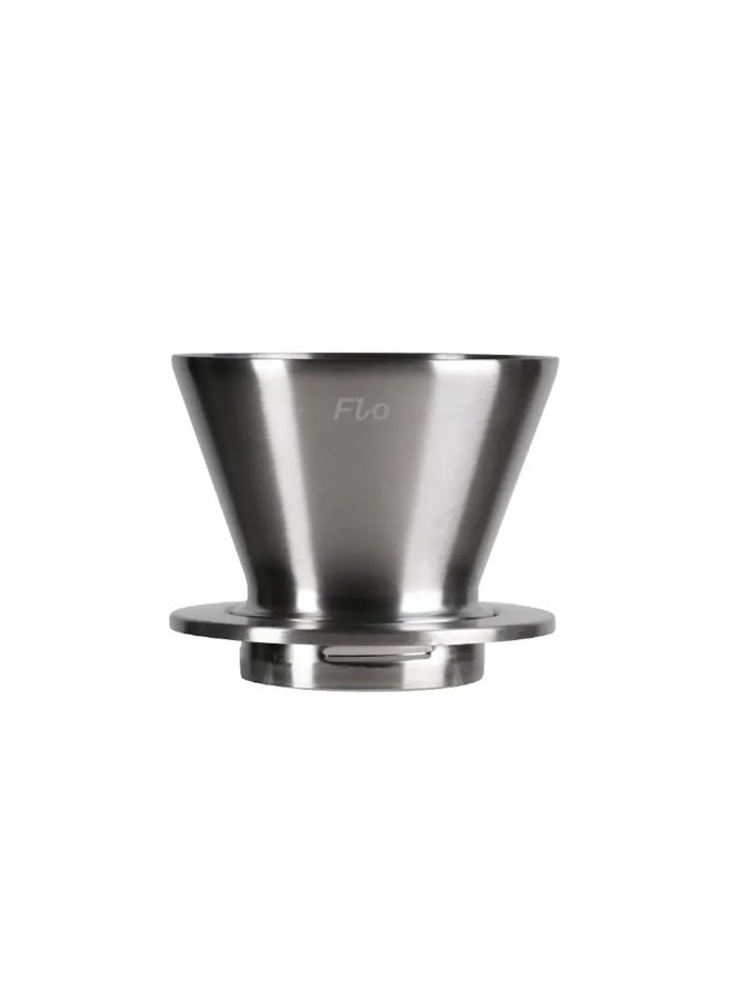 VARIA FLO Flexible Liquid Output Dripper (Varia x Kurasu Kyoto) - Silver - Image 1