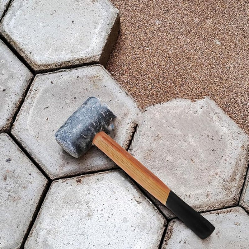 Wooden Hammer Handle Replacement Sturdy Wear Resistant Wood For Mason And Square Head Hammers - Image 5