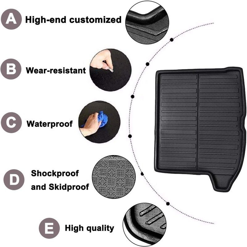 Vuzmode Waterproof Boot Cargo Liner for Volvo XC60 - Image 4