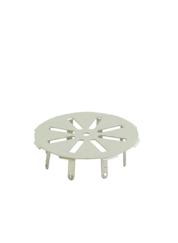 EZ-FLO Stainless Steel Floor Drain Snap-in Cover for 4 Inch Pipe, 5 Inch Outside Diameter, Satin Finish, 43472