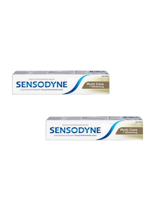 Sensodyne Toothpaste Multi-Care + Whitening 100mlBundle - Image 1