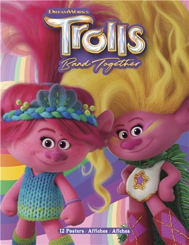 Trolls Trolls Poster Book for Kids  Bundle Includes 12 Trolls Band Together Posters for Girls Room Trolls Decorations More  Trolls Room Decor for Girls - Image 2