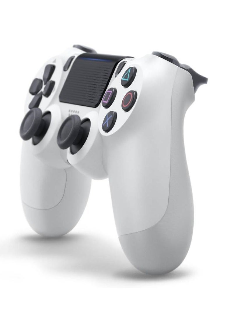 4 Wireless Controller White – Official Version Compatible with PlayStation 4 and PC – Ergonomic Design with Responsive Buttons, Built-in Speaker, and Precision Motion Sensors for Ultimate Gaming Experience - Image 1