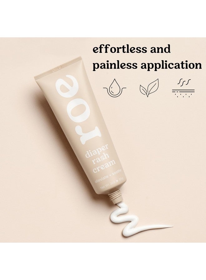 Roe Wellness- Diaper Rash Cream Paste Ointment W/Zinc Oxide | Maximum Strength Diaper Rashes Soothing Cream, Ointment for Babies - Image 3