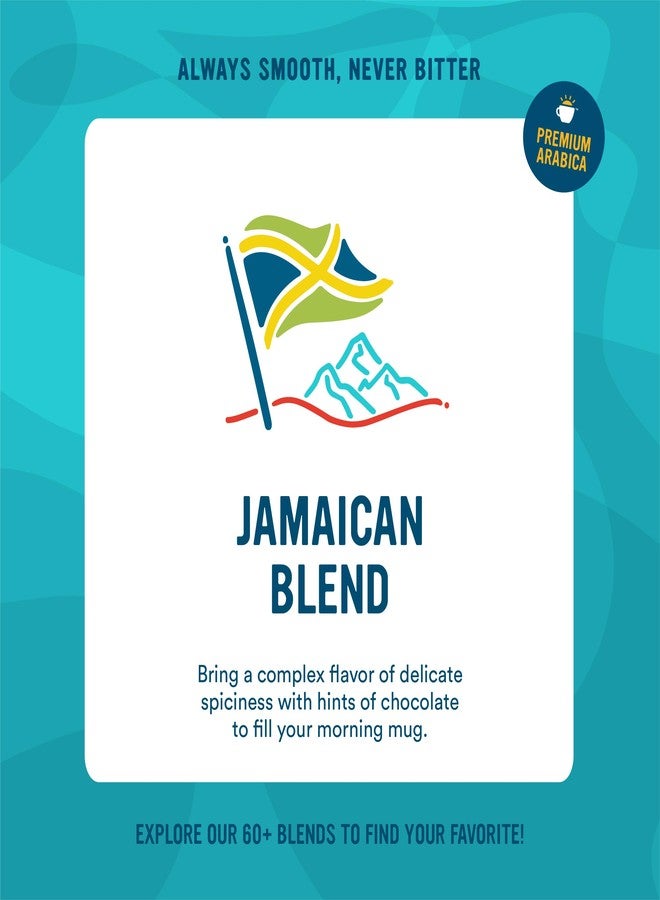 Cameron's Coffee Single Serve Pods, Jamaican Blend, 12 Count (Pack of 6) - Image 2