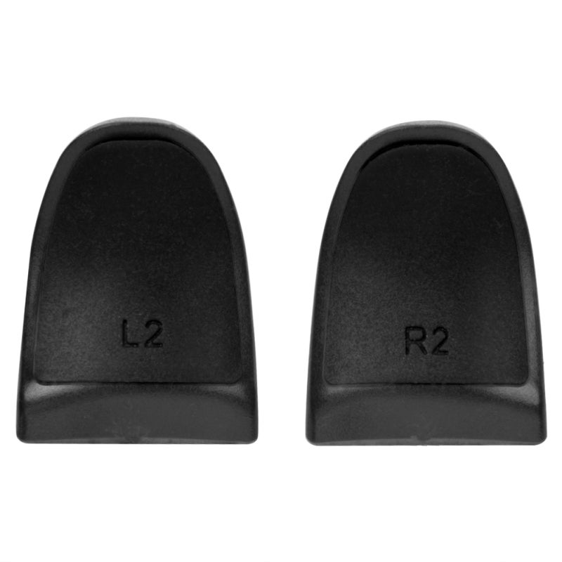 L2 R2 Trigger Extenders Soft Touch Grip for PS4 Controller - Extended Buttons Trigger Enhance Game Experience - Anti-Slip ABS Rubber Extender for Gaming - Image 3