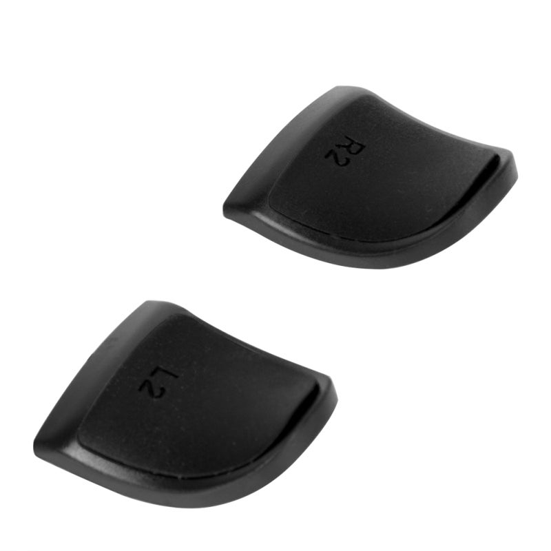 L2 R2 Trigger Extenders Soft Touch Grip for PS4 Controller - Extended Buttons Trigger Enhance Game Experience - Anti-Slip ABS Rubber Extender for Gaming - Image 2