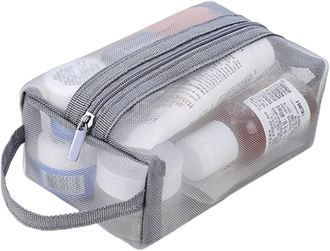 Large Transparent Travel Makeup Bag S Size Clear Toiletry Organizer For Home Business - Image 1