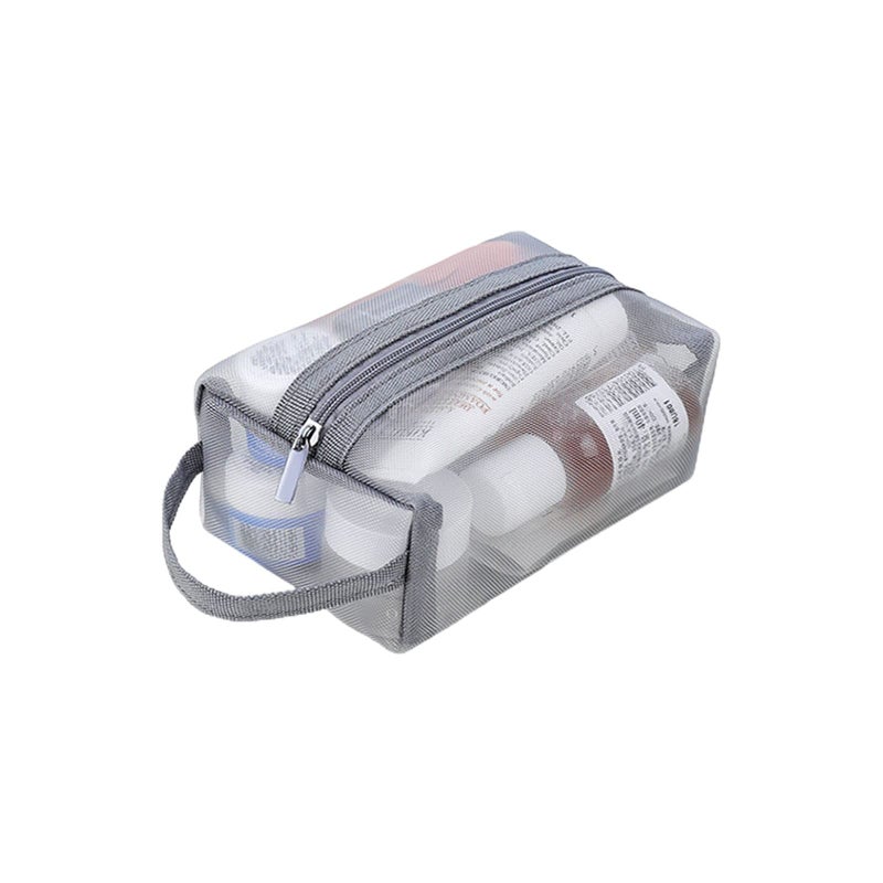 Large Transparent Travel Makeup Bag S Size Clear Toiletry Organizer For Home Business - Image 2