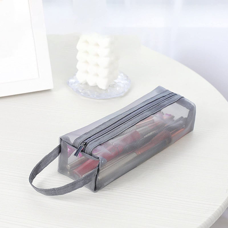 Large Transparent Travel Makeup Bag S Size Clear Toiletry Organizer For Home Business - Image 4
