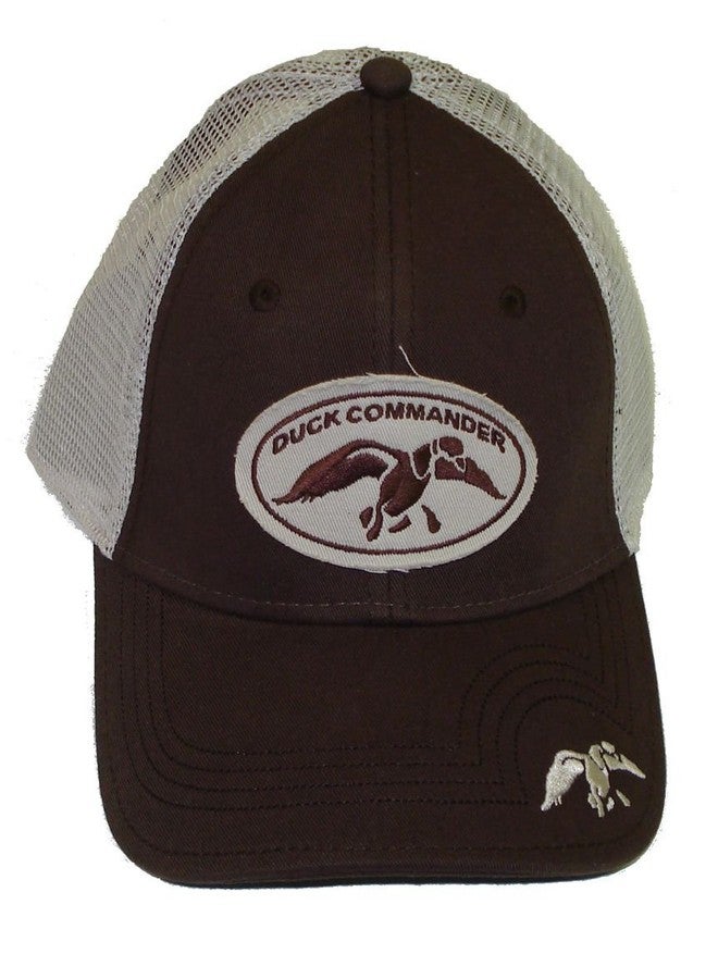 Duck Commander Brown Mesh Fitted Hat, Duck Dynasty Hat