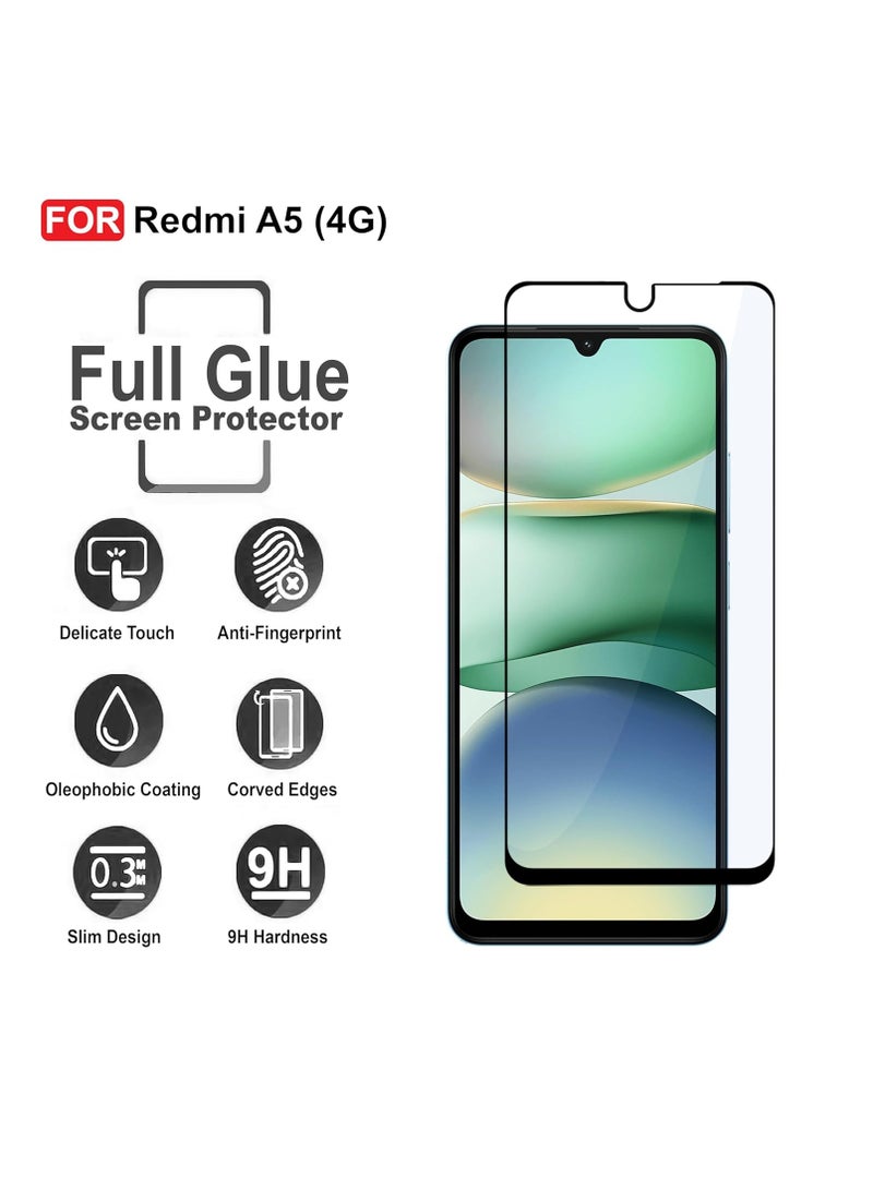 Screen Protector for Xiaomi Redmi A5 Tempered Glass Screen Shatterproof Anti Scratch Glass HD Clear compatible with Redmi A5  - Image 3