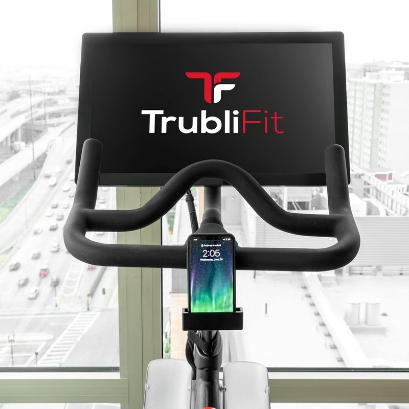 TrubliFit Metal Phone Holder for All Peloton Bikes (Original Peloton Bike & Bike+ and Cross Training Bike & Bike+) - Custom Aluminum Phone Mount Accessory for Peloton - Image 4
