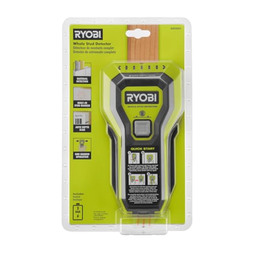 RYOBI Stud Finder with Multiple LED's to Indicate The Full Width of The Stud. One-Handed Operation, ESF5002 - Image 3
