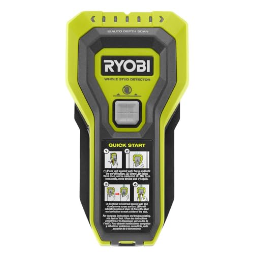 RYOBI Stud Finder with Multiple LED's to Indicate The Full Width of The Stud. One-Handed Operation, ESF5002 - Image 5
