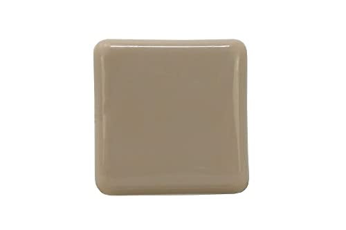 Shepherd Hardware 3949 2-Inch Adhesive, Square, Slide Glide Furniture Sliders, 4-Pack,Beige - Image 2