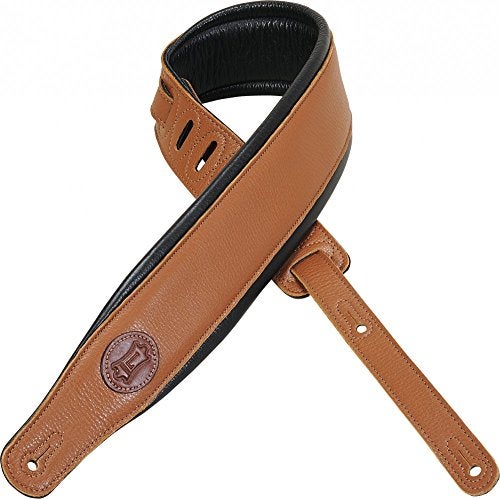 Levy's Leathers Garment Leather Guitar Strap,Tan - Image 4