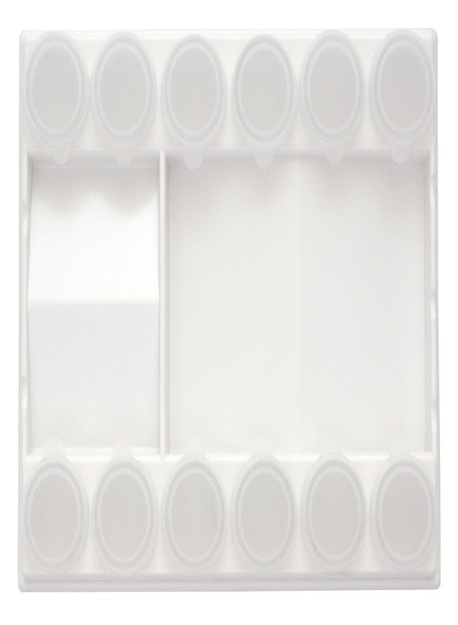 Jack Richeson Plastic Palette with Cups, 6 X 8 in, 12 Wells - Image 3