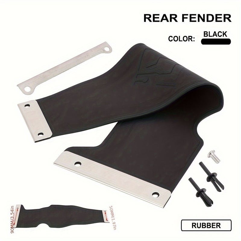 Black Rear Mud Guard Fender for Electric Dirt Bikes Sur Ron X260 Compatible - Image 4