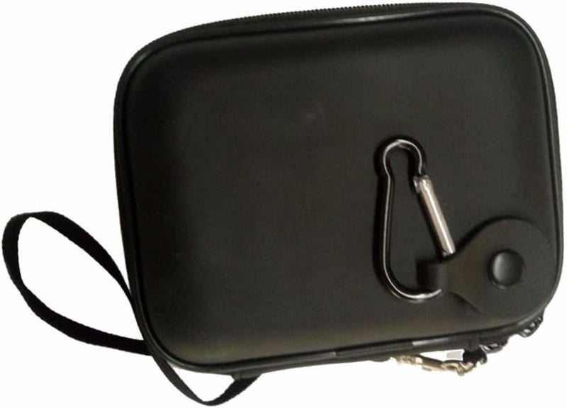 حقيبة تخزين قرص صلب وبنك الطاقة المضادة للصدمات من EVA من هيموبلو، حقيبة حمل سفر محمولة للشاحن الخارجي والملحقات، تصميم مضغوط وخفيف الوزن باللون الأسود - Image 4