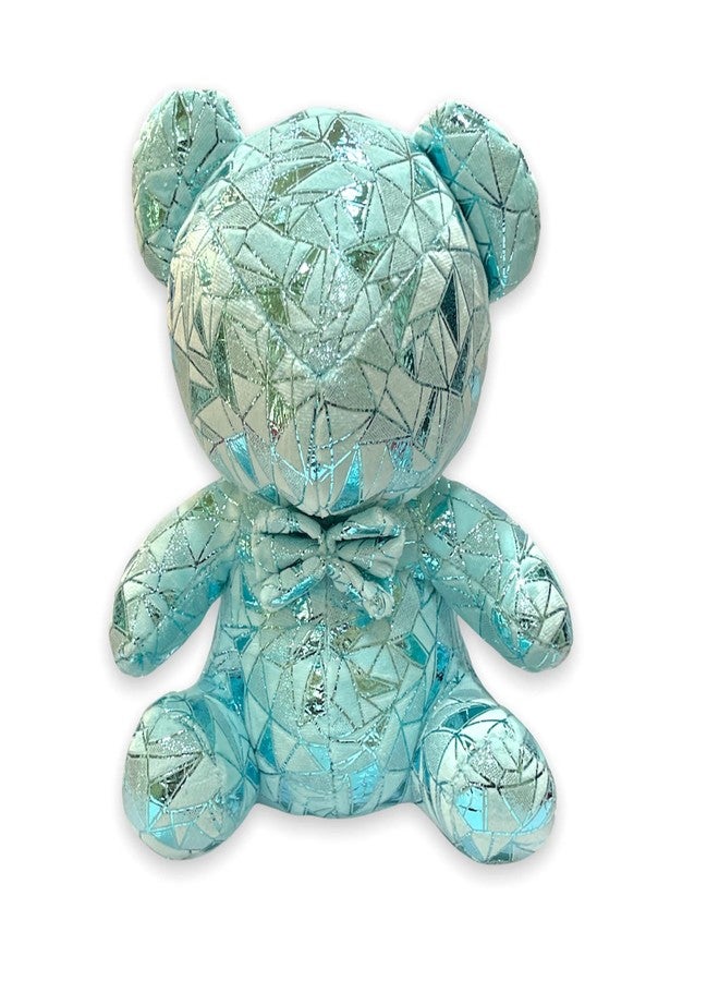 AUGEN Soft Stuffed Colourfull Design Lovable Hugable Non-Toxic Fabric Cute for Gifting Birhtday/Anniversary/Valantine Day (20cm)(Light Blue) - Image 1