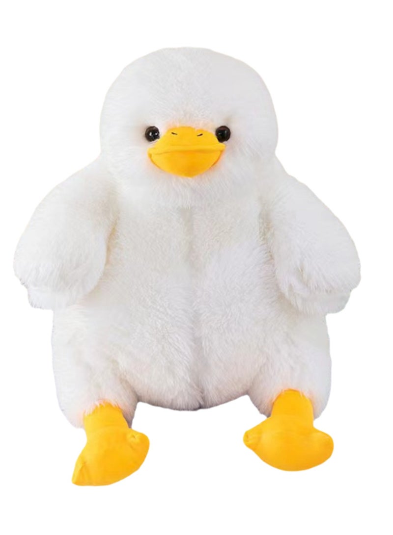 40 CM Cute Duck Plush Toy Soft Stuffed Cartoon Animals Doll For Girls And Boys All Ages Gift（White） - Image 1