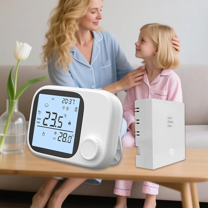 Smart WiFi Thermostat with Digital Display APP Voice Control for Home - Image 4