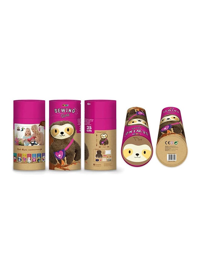 Avenir - Sewing My First Doll Sloth Kit Create a Super Soft Sloth, Develop Motor Skills & Creativity Safe and Educational Trusted Art, Learning, and Entertainment for Kids 3+ - Image 1