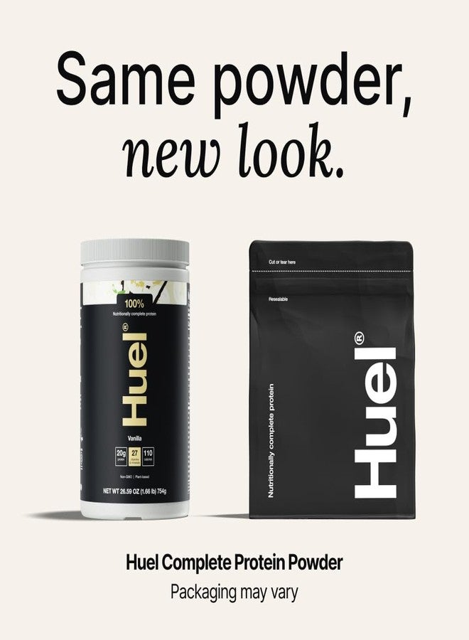 Huel Vegan Protein Powder | Chocolate Fudge Brownie | Complete Nutrition | 20g Protein Powder | 100% Plant-Based | 27 Vitamins & Minerals, Gluten Free, Non-GMO, Lactose Free | 26 Servings - Image 2