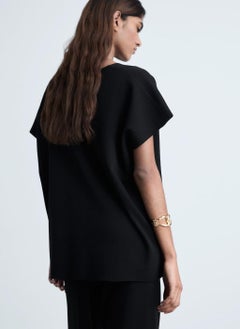 MANGO V-Neck Knit Top  - Image 2
