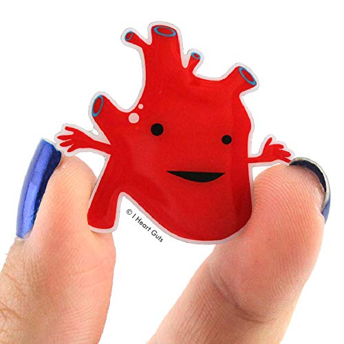 I Heart Guts Heart Lapel Pin – Feel the Beat! Heart Surgery Recovery Gift, Cardiac Awareness, Medical Staff Appreciation, Emotional Support Token - Image 3