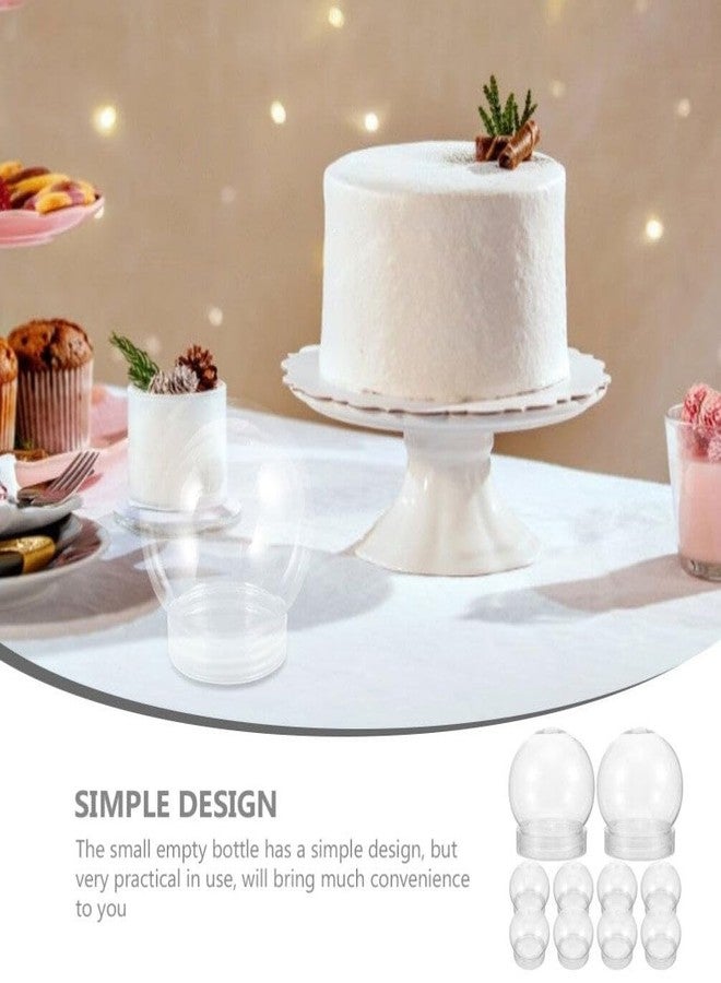 اليبيس كرة ثلجية مائية يمكنك صنعها بنفسك: طقم كرات ثلجية بلاستيكية لعيد الميلاد مقاس 4 بوصات مع أغطية قابلة للفك - كرات عرض قابلة للتعبئة، كرة تذكارية للأعمال اليدوية وديكور المنزل، 10 قطع - Image 5