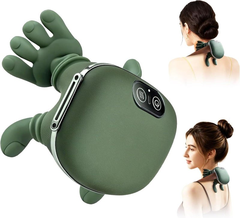 ALKAYAN Neck and shoulder massager - Electric massage pillow for back, shoulders, and... - Image 1