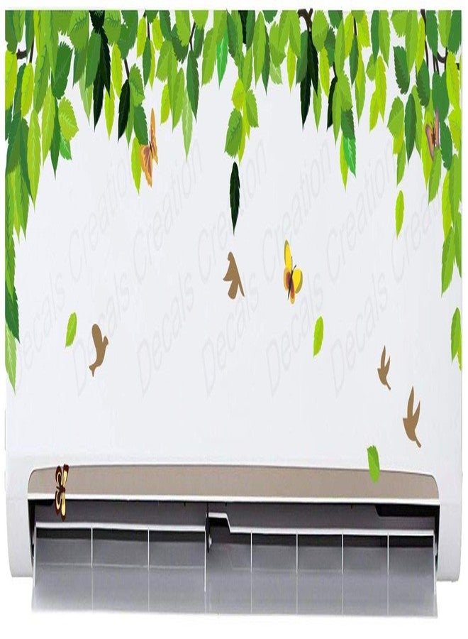Decals Creation™ AC Stickers Fridge Sticker Wall Sticker Split Ac Stickers Air Conditioner Sticker Standard Size Code 27